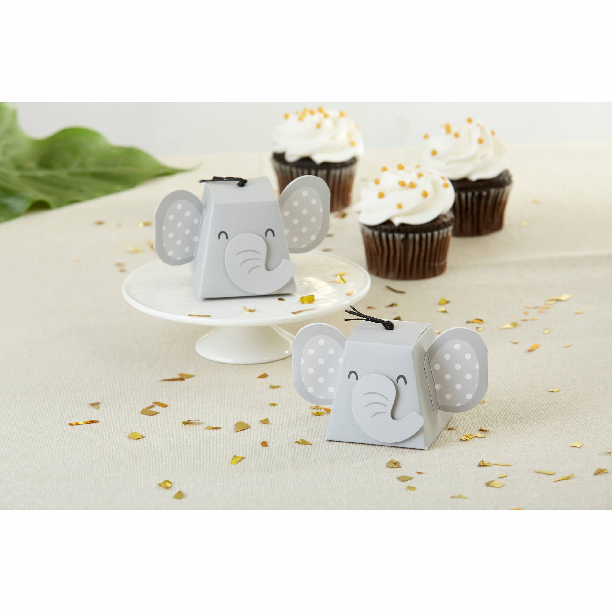 Kate Aspen® Elephant Favor Box, 12 count